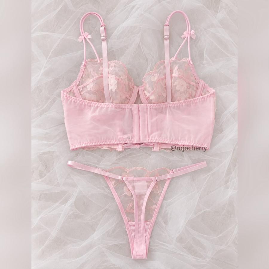 Conjunto Melissa Rosa